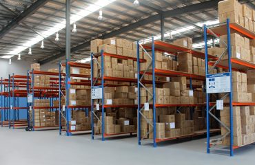 Inside of a warehouse