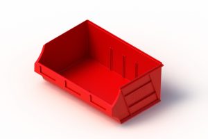 red tech-bin micro bins