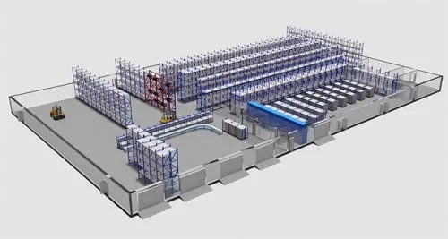 Complete Warehouse Fitout Drawing